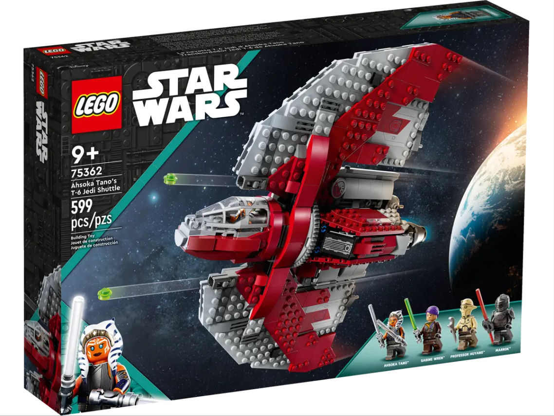 Lego Ahsoka Tanos T-6 Jedi Shuttle 75362