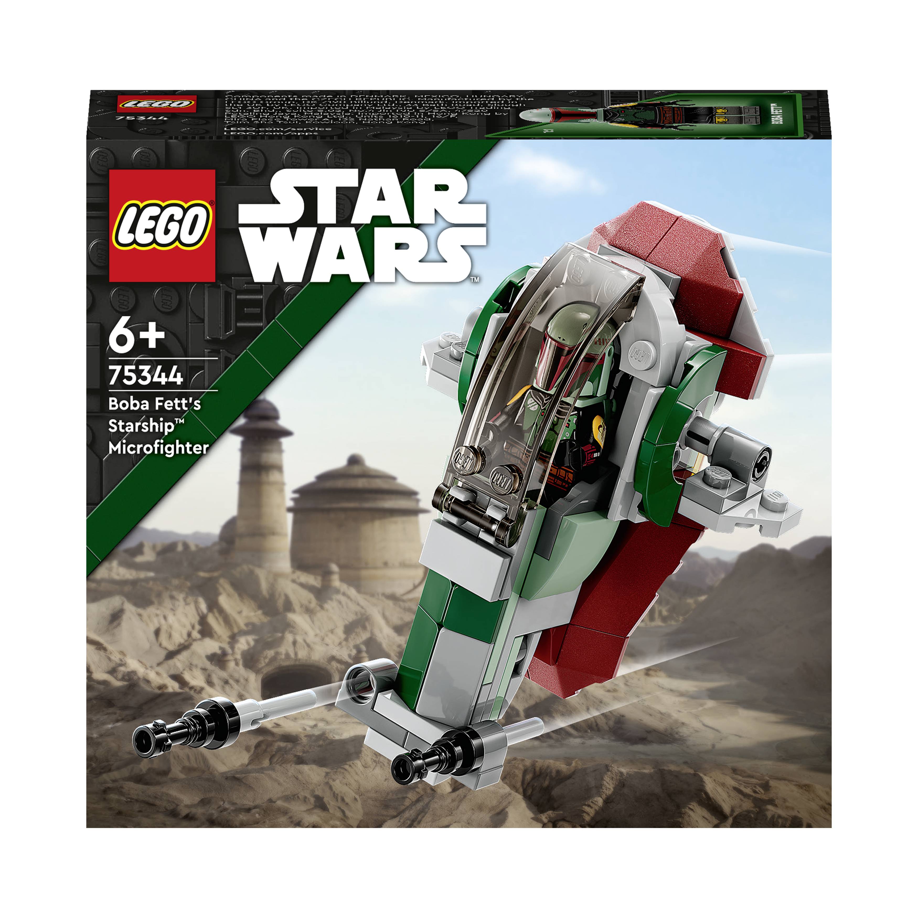 Lego Star Wars Boba Fetts Starship Microfighter 75344