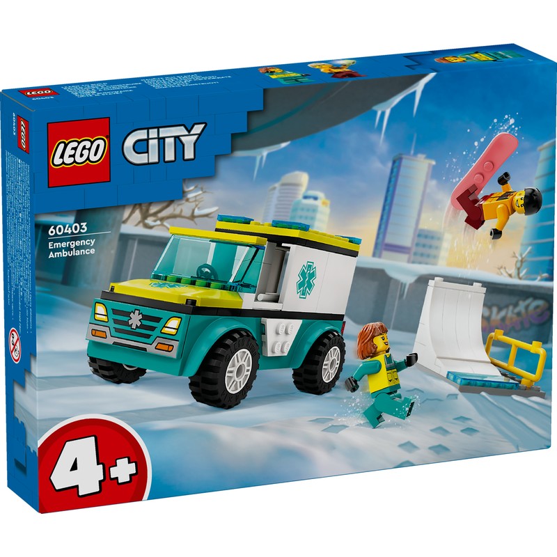 Lego City Emergency Ambulance 60403