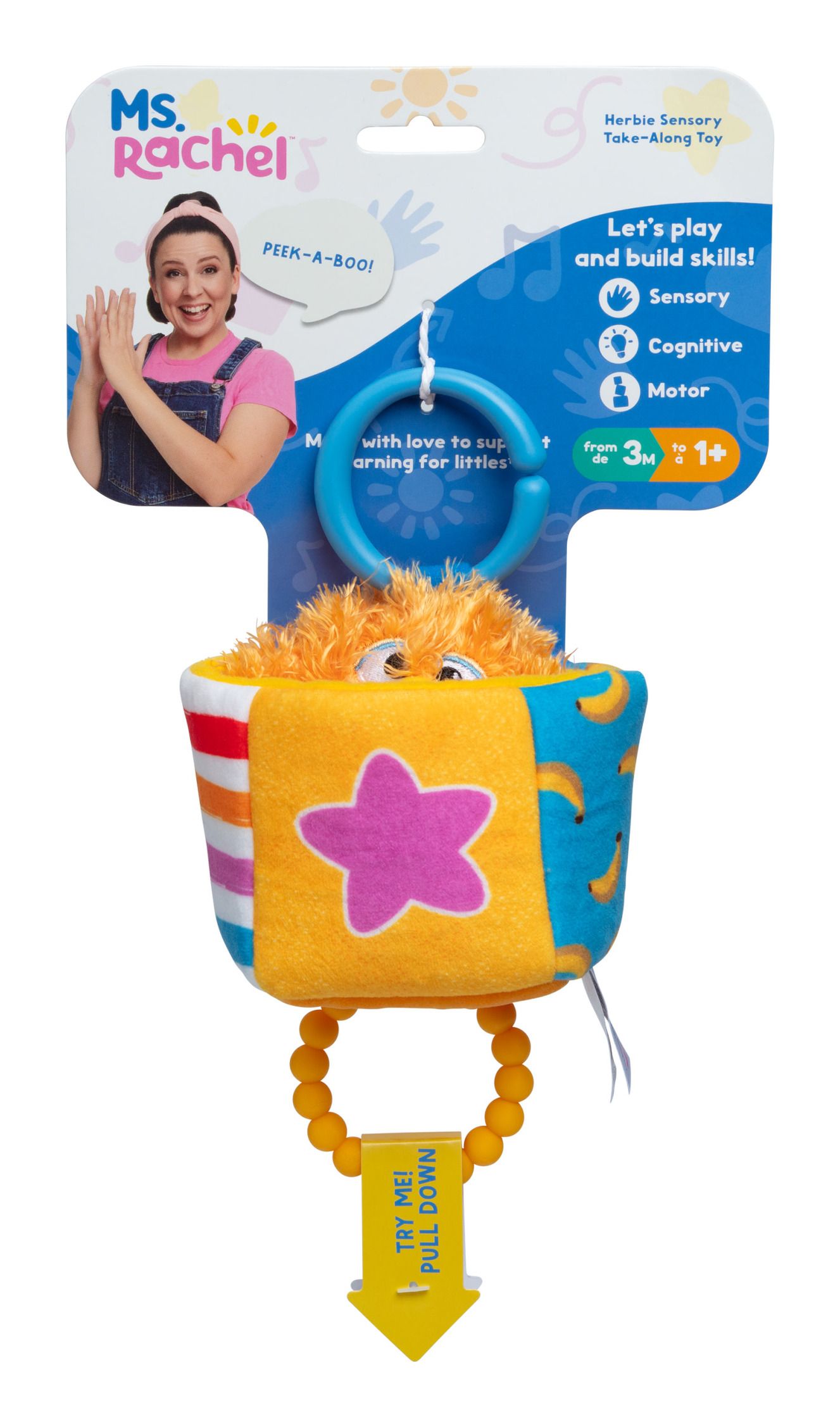 Miss Rachel Sensory Take-Along Toy 1