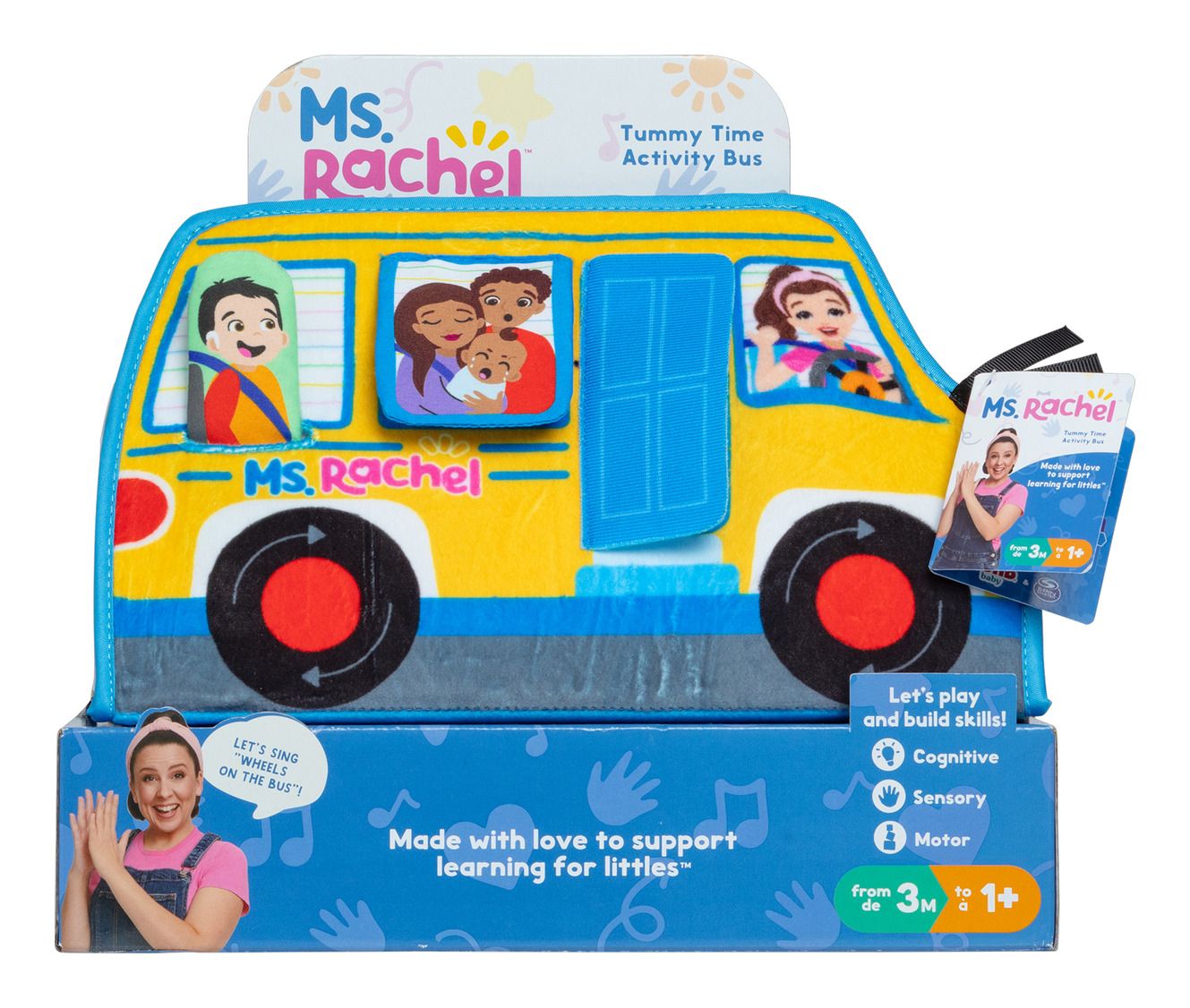 Miss Rachel Tummy Time Activity Bus